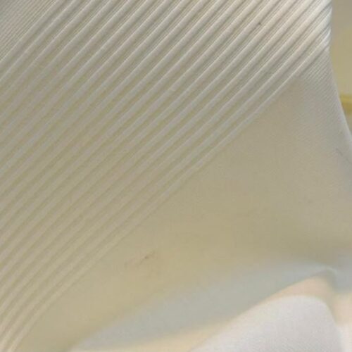 Warm Cream Vanetey Pleated Fabric
